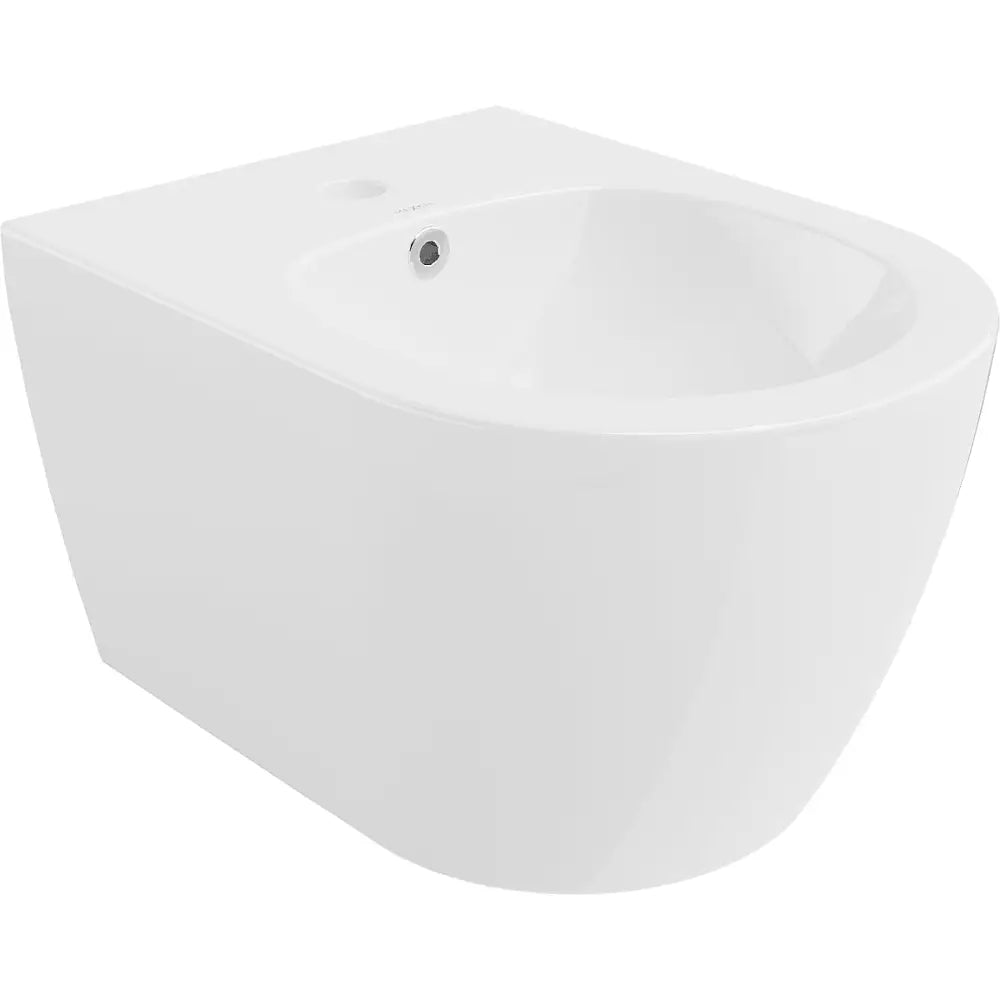 Carmen hengende bidet i hvit – elegant vegghengt bidet for bedre hygiene hos BareBad.no