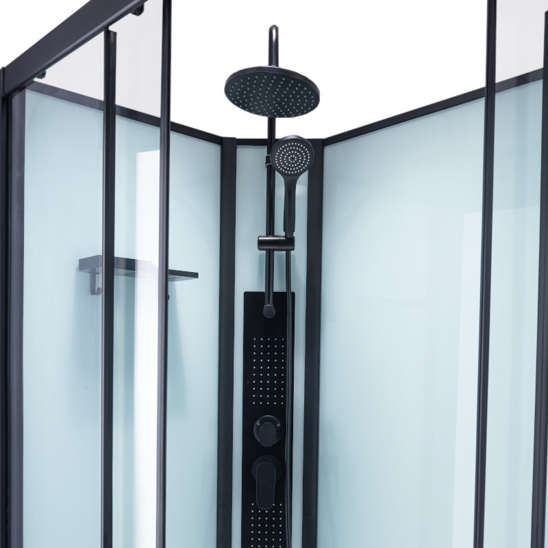 Hydrosan ALMA dusjkabinett 120x80 cm – detalj av dor og profil