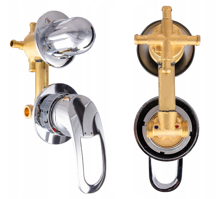 Batteri for massasjedusj 12,5 cm med 4 funksjoner