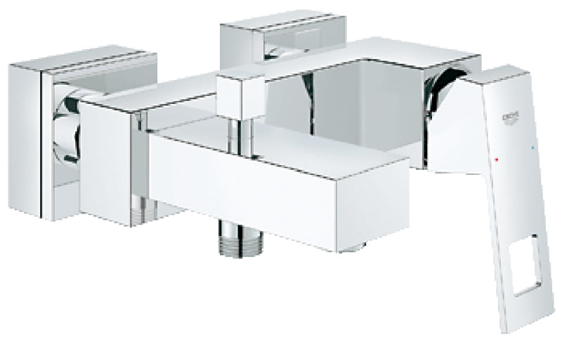 Badekarbatteri ettgreps krom Grohe Eurocube forfra