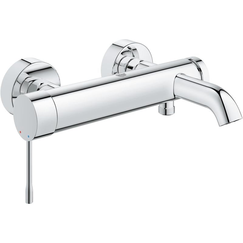 Badekarbatteri krom - Grohe Essence New forside