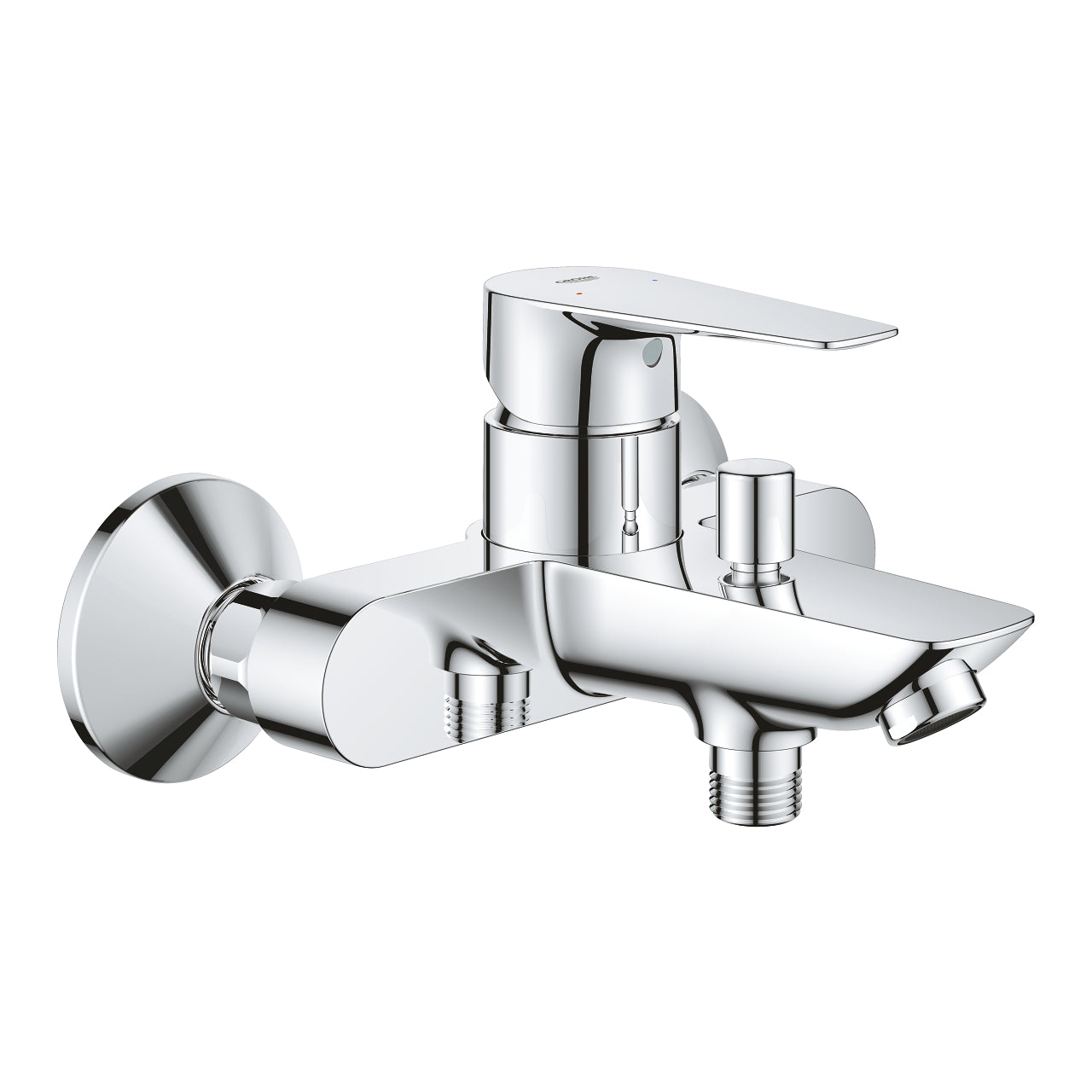 Badekarbatteri veggmontert krom Grohe Start Edge forside