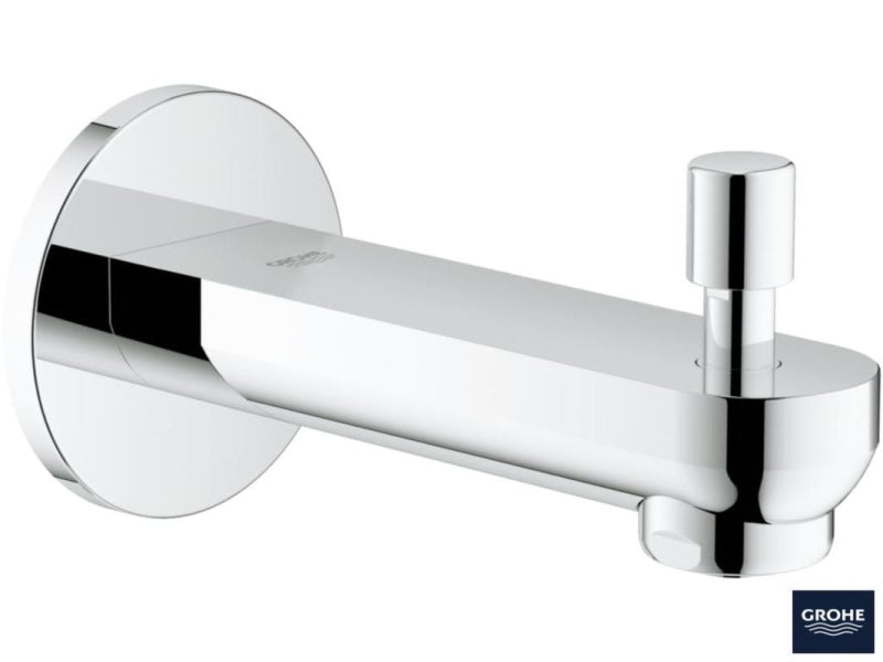 Detalj av Badekarbatteri veggmontert krom Grohe Eurosmart Cosmopolitan
