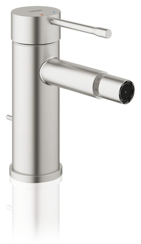 Detalj av håndtak på bidetbatteri Grohe Essence