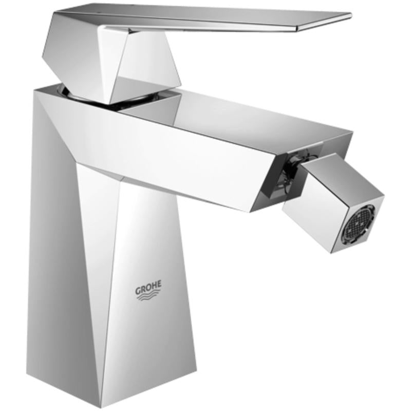 Sideprofil bidetbatteri ettgreps krom Grohe Allure Brilliant