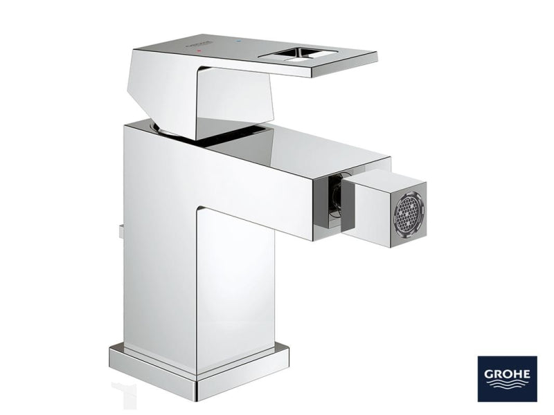 Detaljbilde av bidetbatteri ettgreps krom Grohe Eurocube