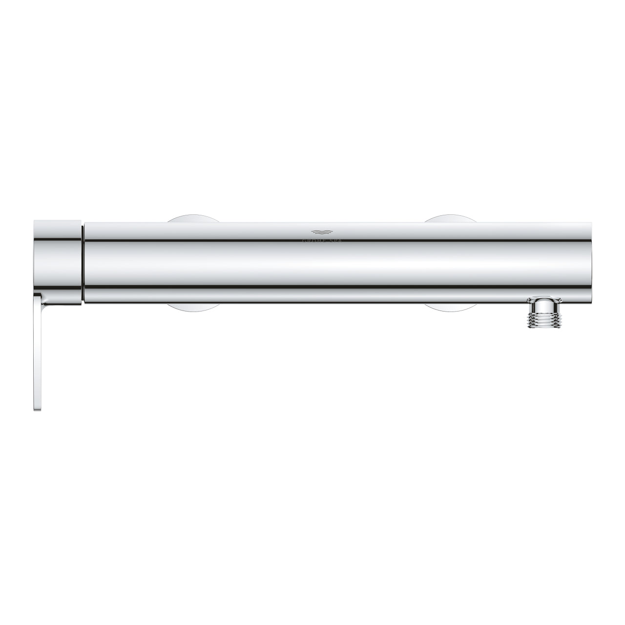 Dusjbatteri ettgreps krom Grohe Allure bakside