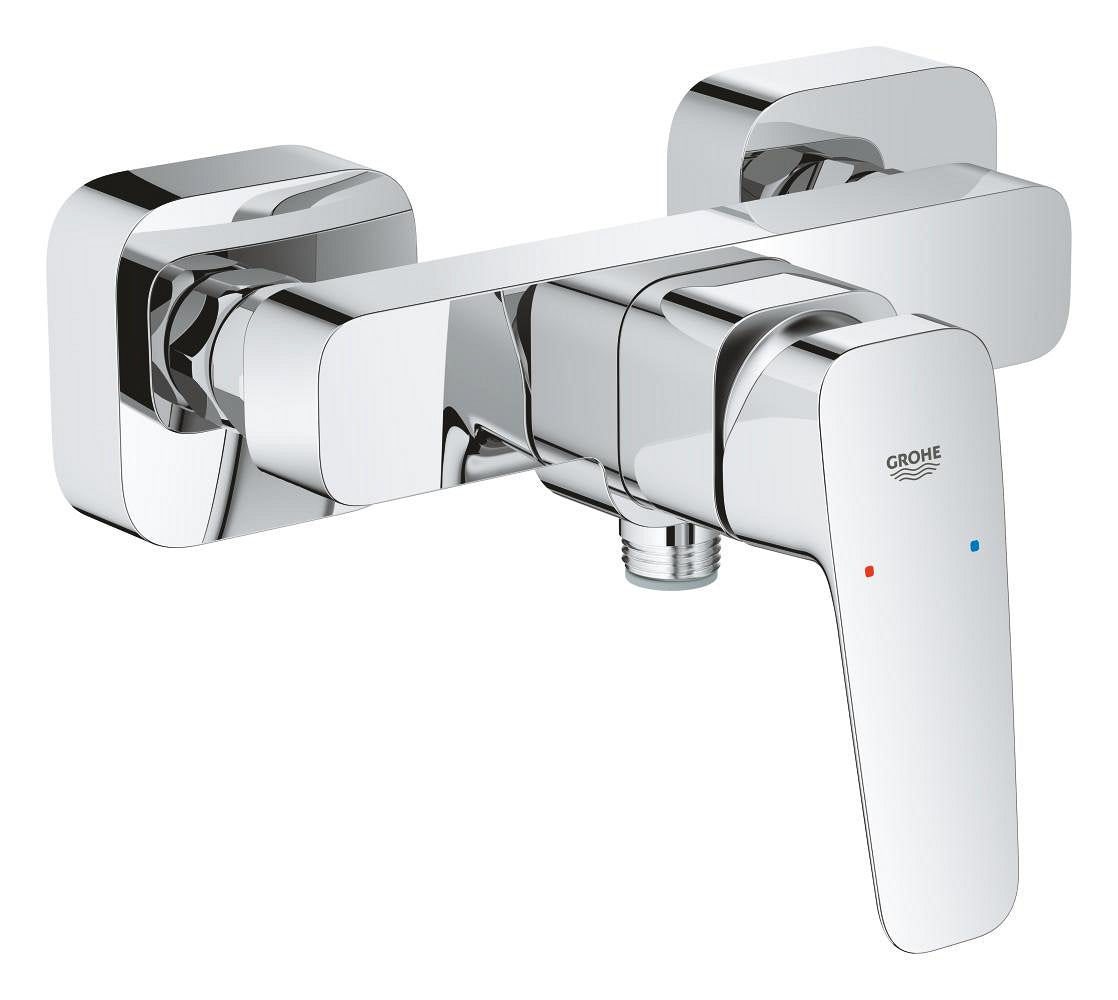 Dusjbatteri ettgreps krom Grohe Cubeo forside