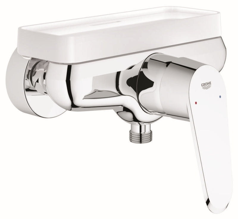 Dusjbatteri ettgreps krom Grohe Eurodisc Cosmopolitan sideprofil