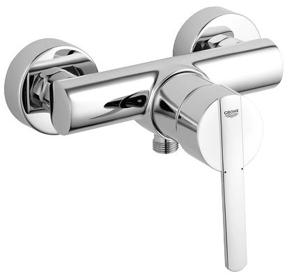 Dusjbatteri ettgreps krom Grohe Feel bakside