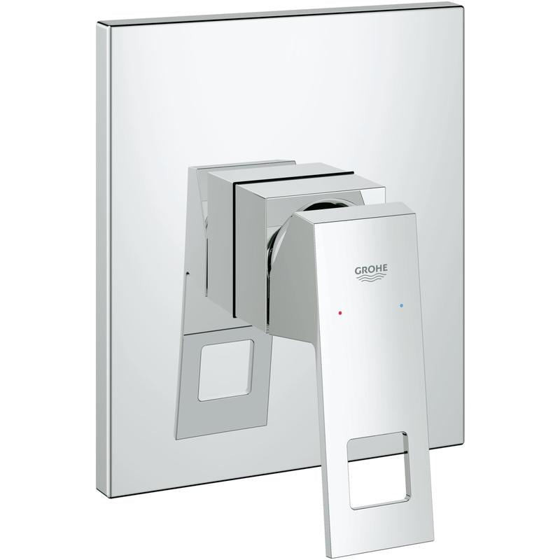 Dusjbatteri innbyggings ettgreps krom Grohe Eurocube forfra