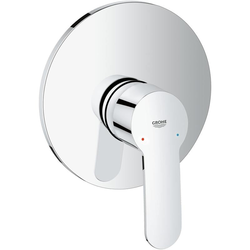 Dusjbatteri innbyggings ettgreps krom Grohe Eurostyle Cosmopolitan forfra