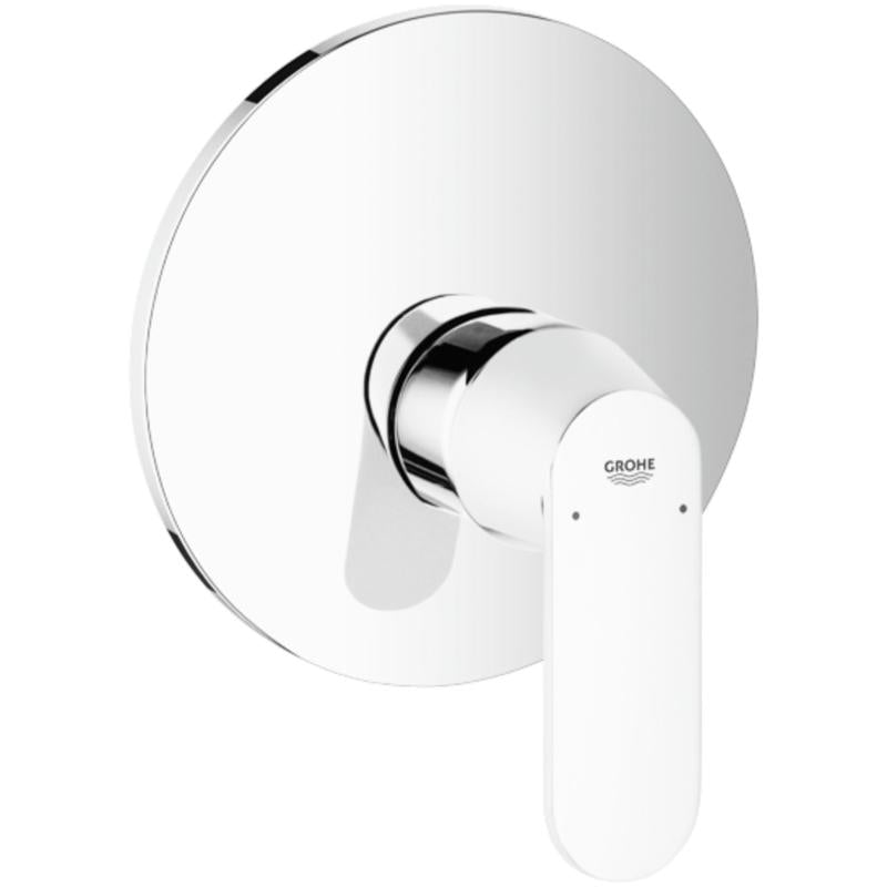 Dusjbatteri innbyggings krom Grohe Eurosmart Cosmopolitan rosett
