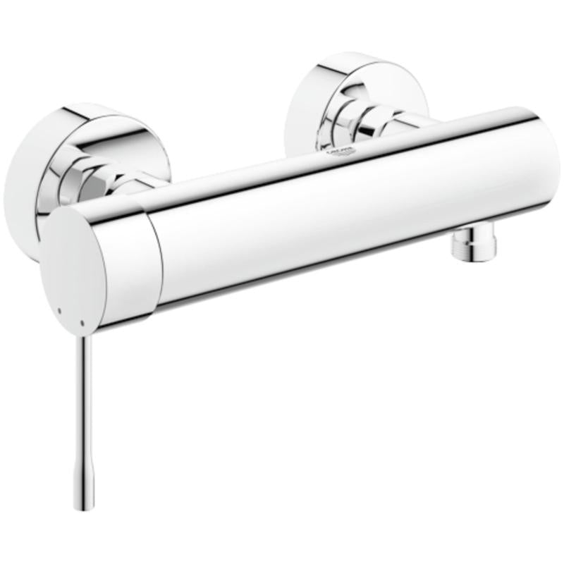 Oversikt dusjbatteri krom Grohe Essence New i bad