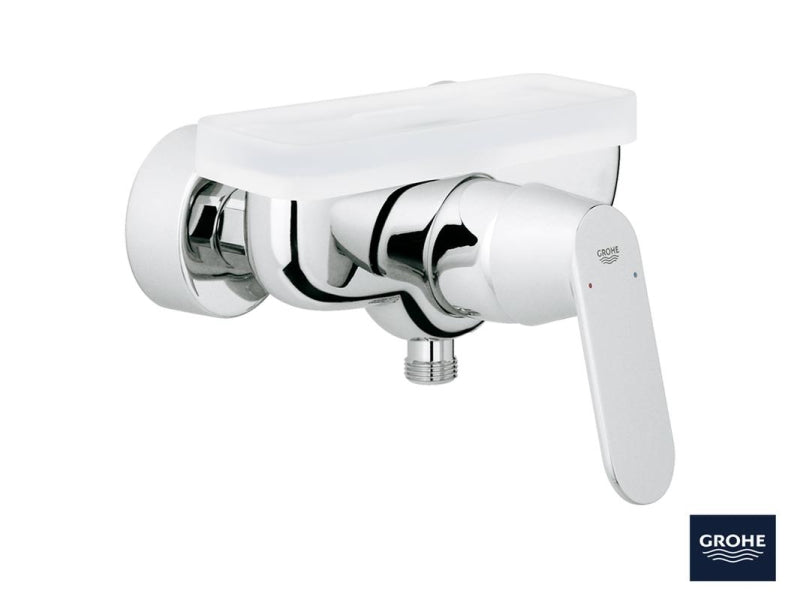 Nærbilde av blandebatteriets håndtak Grohe Eurosmart Cosmopolitan