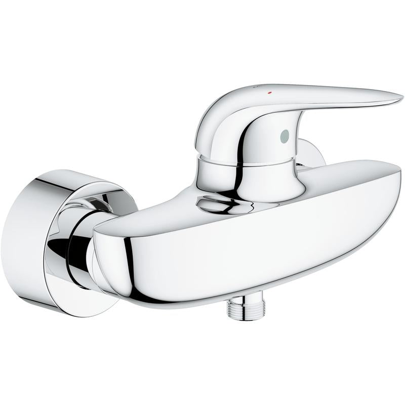 Dusjbatteri krom - Grohe Eurostyle forfra