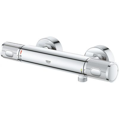 Dusjbatteri termostat krom Grohe Precision Feel detalj