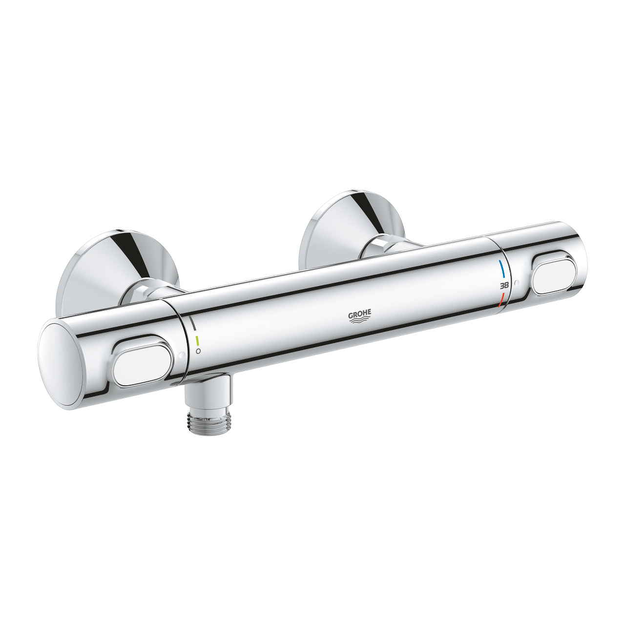 Dusjbatteri termostat krom Grohe Precision Flow forfra