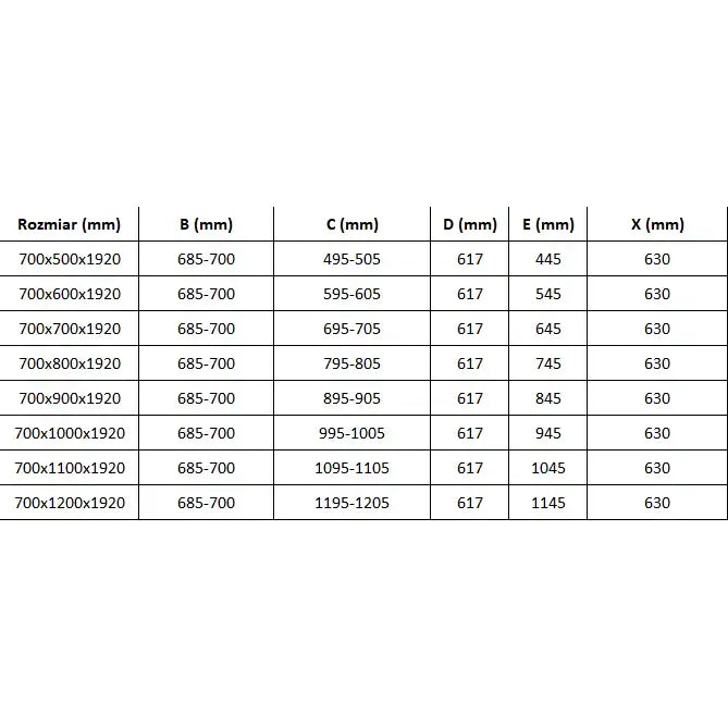 Dusjhjørne med Svingdør 70x90 Cm Grafitt Krom