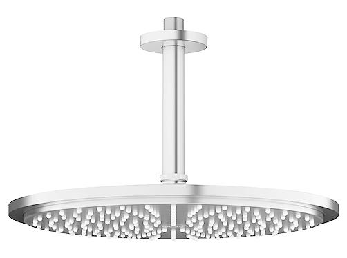 Dusjsett hard graphite - Grohe Rainshower Cosmopolitan montert