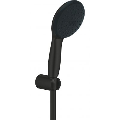 Dusjsett matt svart Grohe Vitalio Start forfra