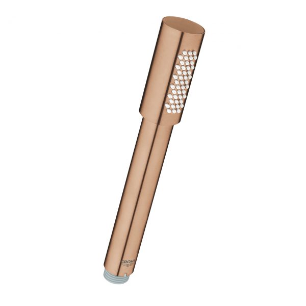 Nærbilde av dusjsett Stick 3-i-1 brushed warm sunset hånddusj