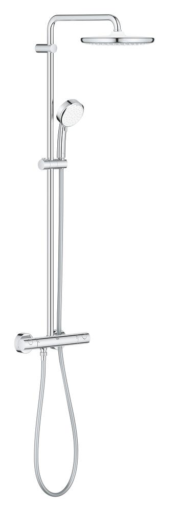 Dusjsett termostat krom Grohe Tempesta Cosmopolitan forfra