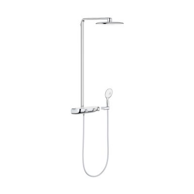 Dusjsett veggmontert termostat krom Grohe Rainshower SmartControl Mono 360 forfra
