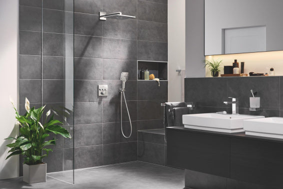 Dusjsystem innbyggings termostat krom Grohe Grohtherm SmartControl nærbilde