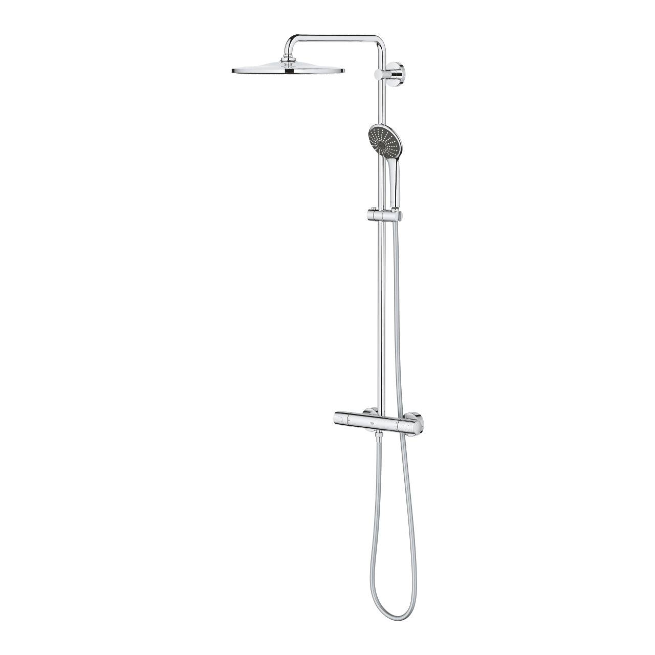 Dusjsystem termostat krom Grohe Vitalio Joy System bakside