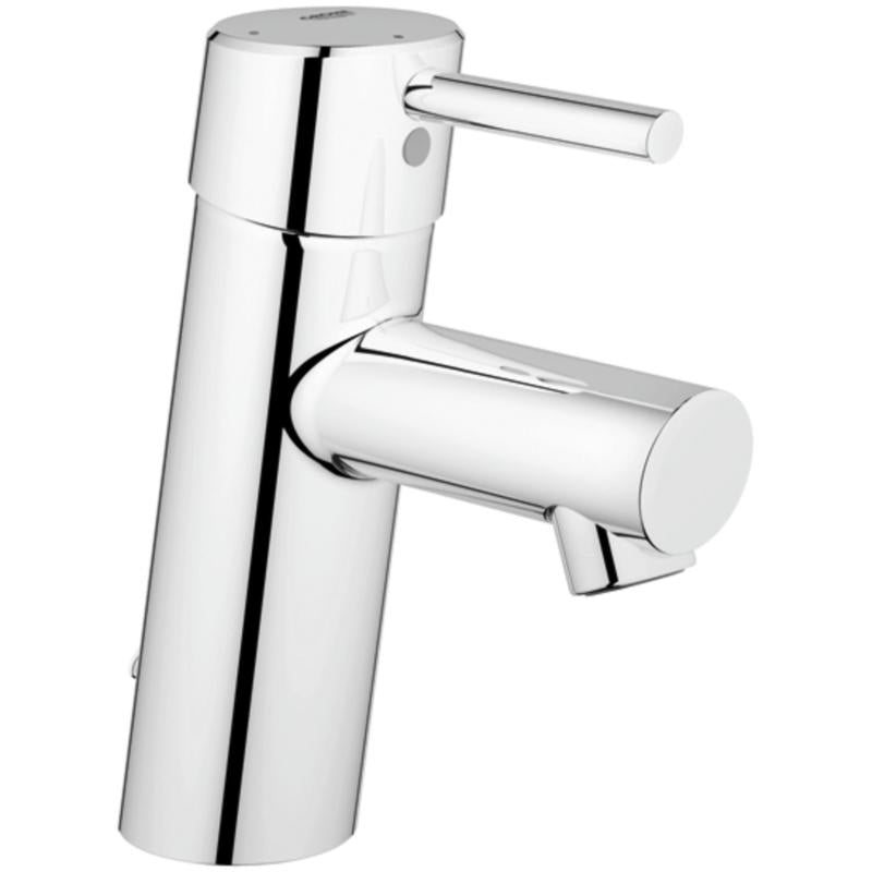 Oversikt over Grohe Concetto ettgreps servantbatteri krom