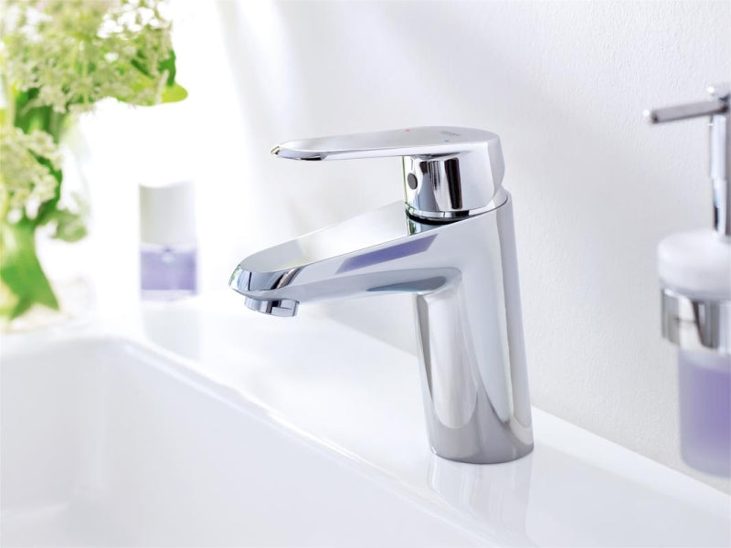 Montert Grohe Eurodisc Cosmopolitan ettgreps servantbatteri krom