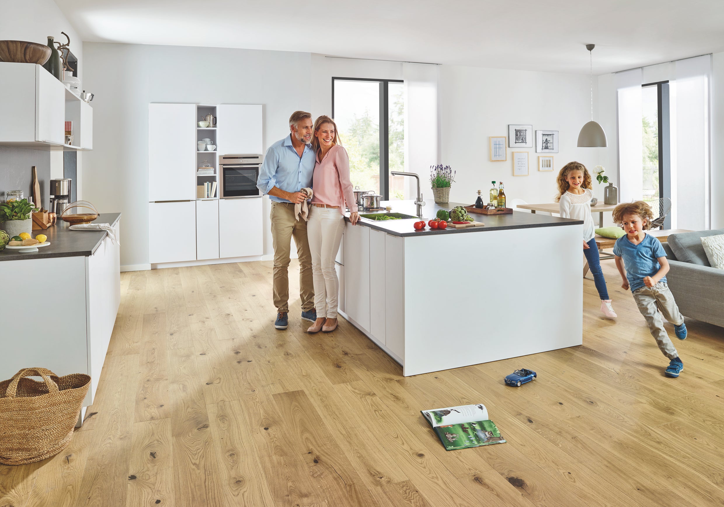 Filter og CO2-flaske til Kjøkkenbatteri L-tut børstet hard grafitt Grohe Blue Home