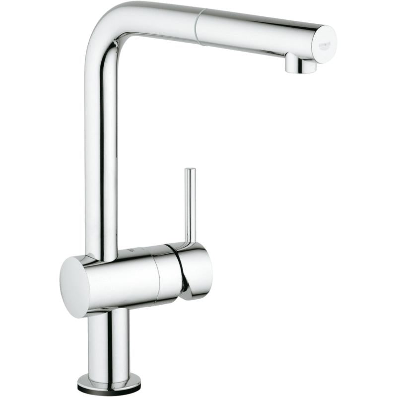 Grohe Minta Touch kjøkkenbatteri ettgreps touch krom forfra