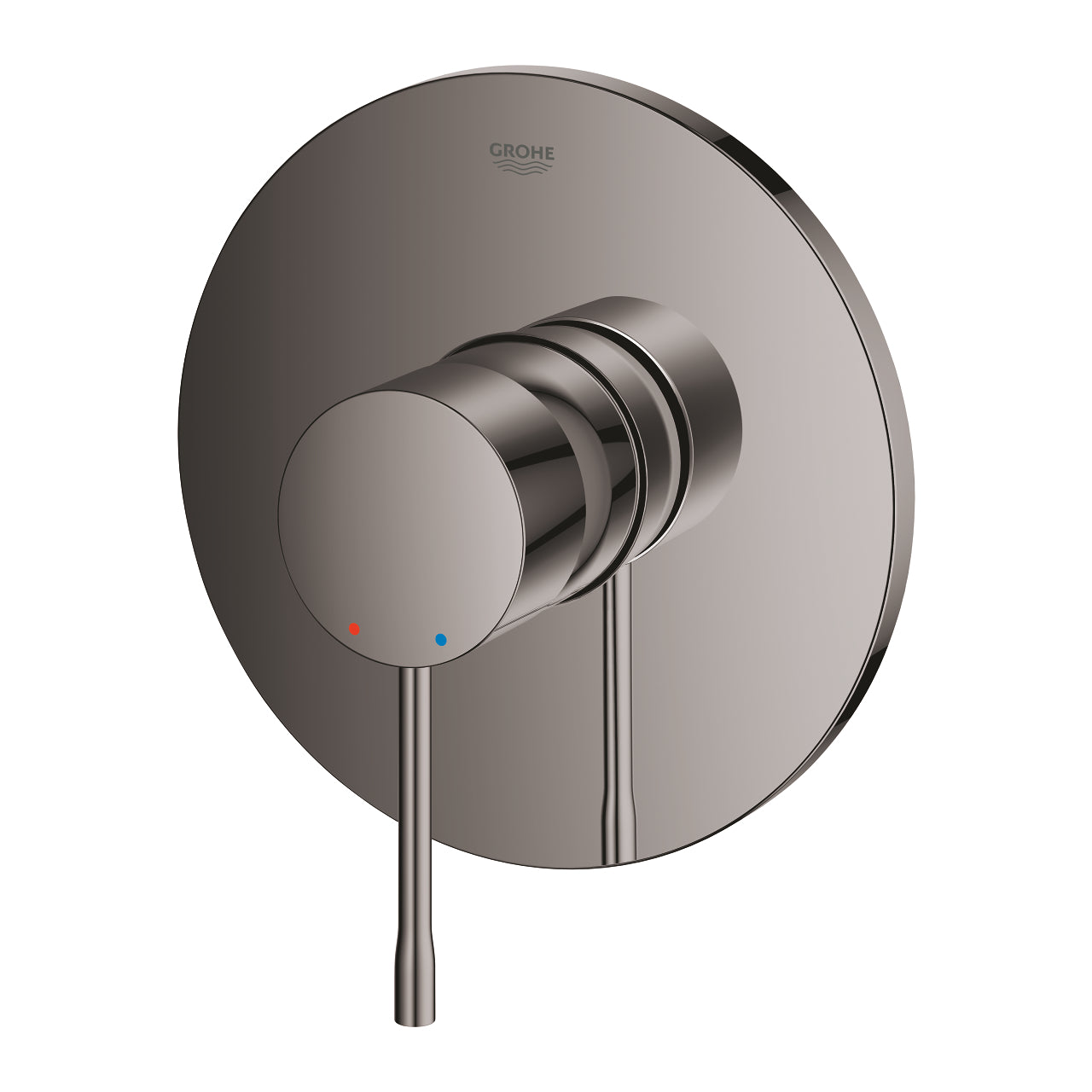 Innbyggingsbatteri ettgreps Hard Graphite Grohe Essence detalj