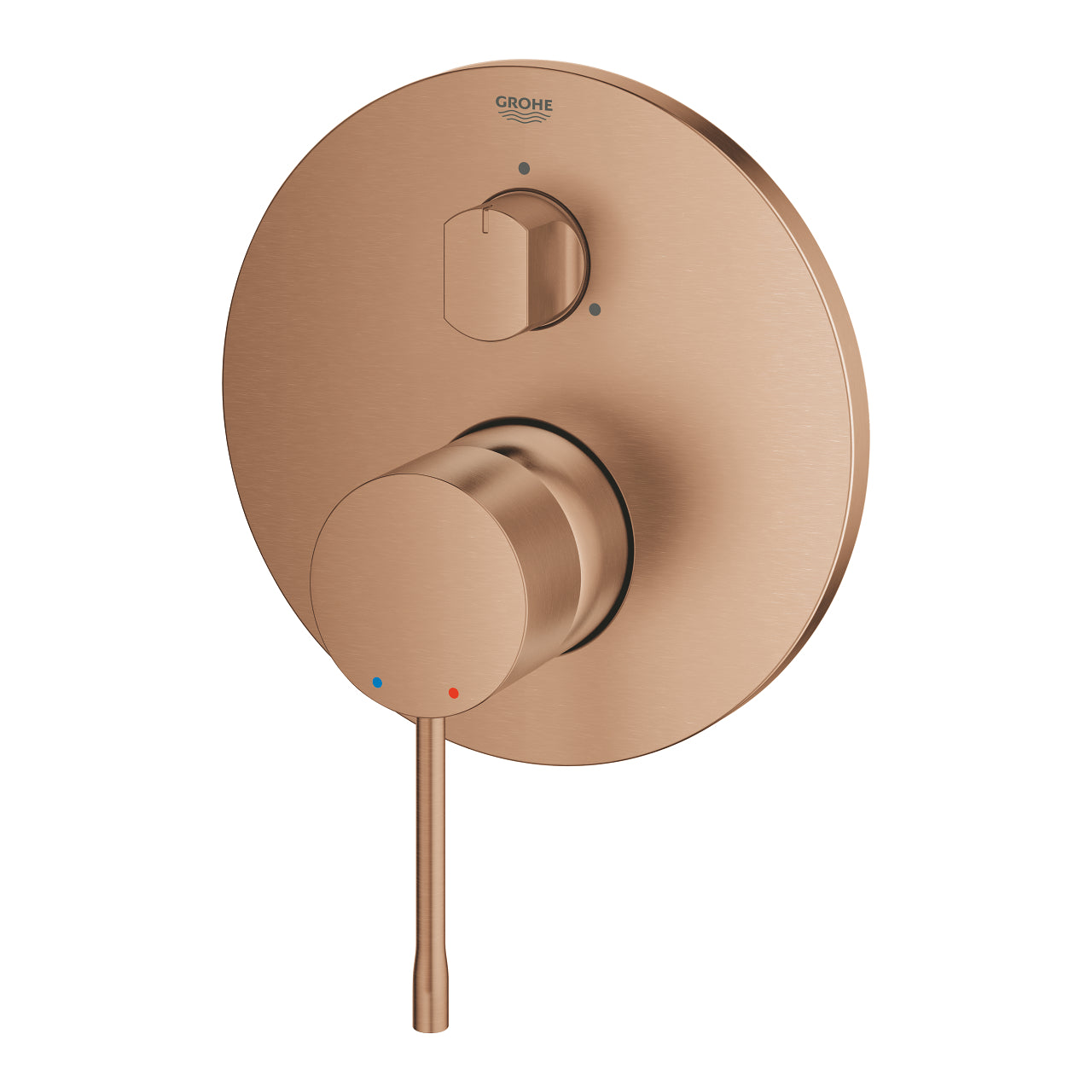 Detalj av Innbyggingsbatteri treveis brushed warm sunset Grohe Essence