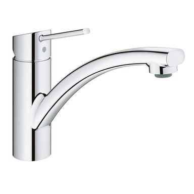 Kjøkkenbatteri krom - Grohe Swift forfra
