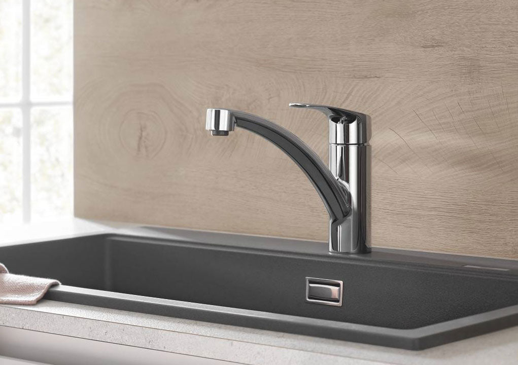 Oversiktsbilde av Kjøkkenbatteri krom ettgreps Grohe Eurosmart