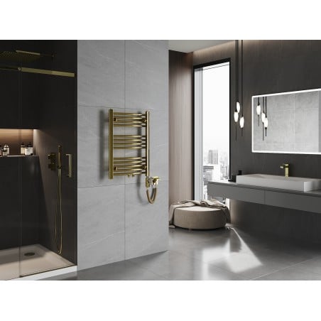 Håndkletørker Ares 700 x 500 mm, 300 W, Gull