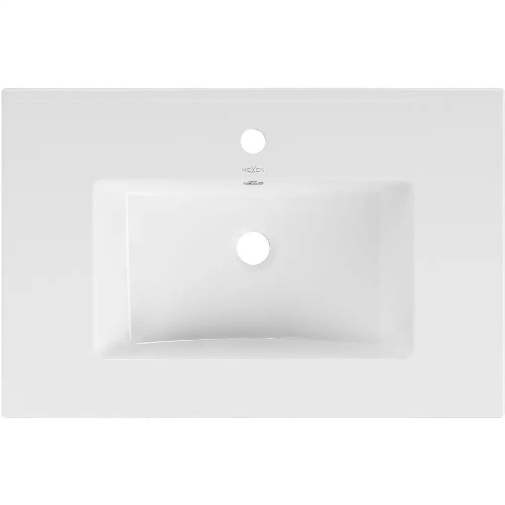 Atena Servant til Innfelling i Benkeplate 71x46 Cm Hvit