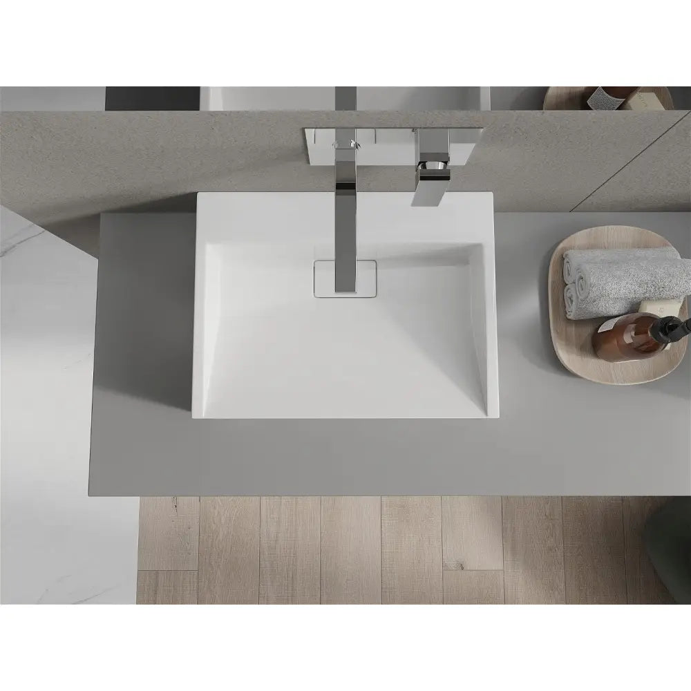 Ava Servant for Benkeplate av Kompositt B/o 50x38 Cm Hvit