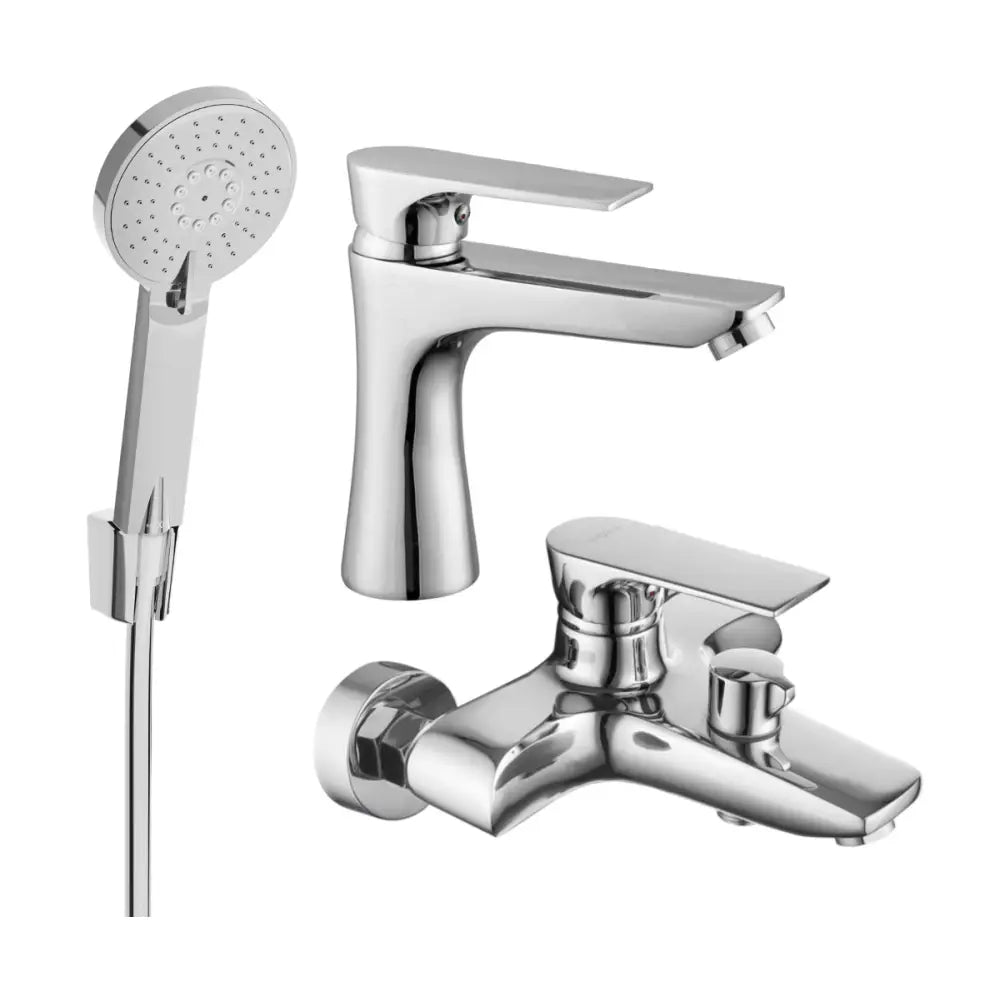 Axel R40 Badekarpakke Krom - 73803r40-