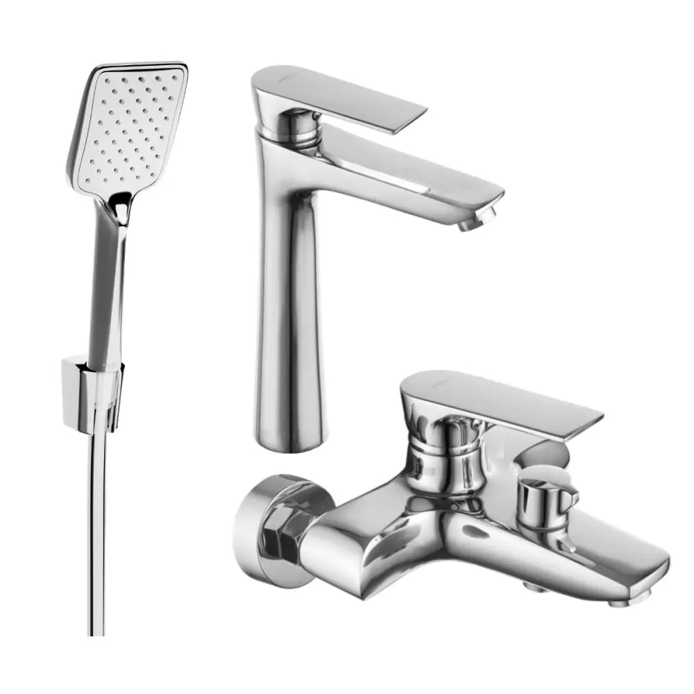 Axel R62 Badekarsett Krom - 73813r62