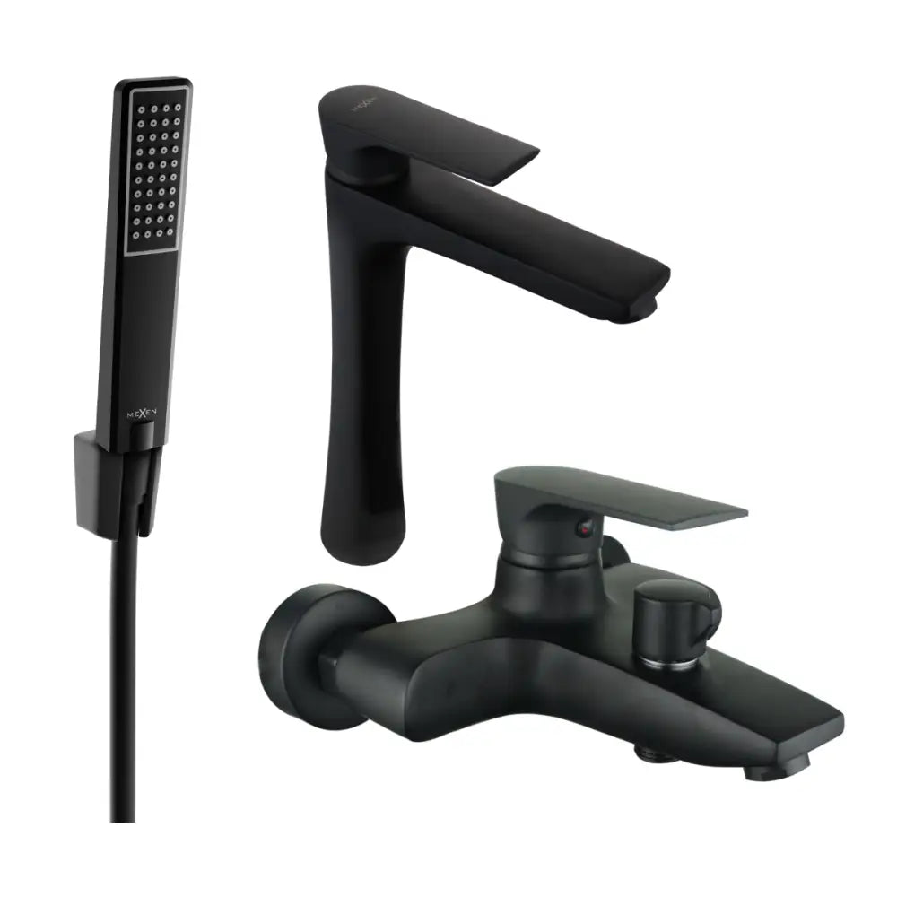 Axel R72 Badekar Sett Svart - 73813r72