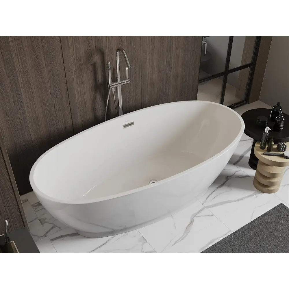 Bilbao Frittstående Badekar 180x90 Cm Hvit