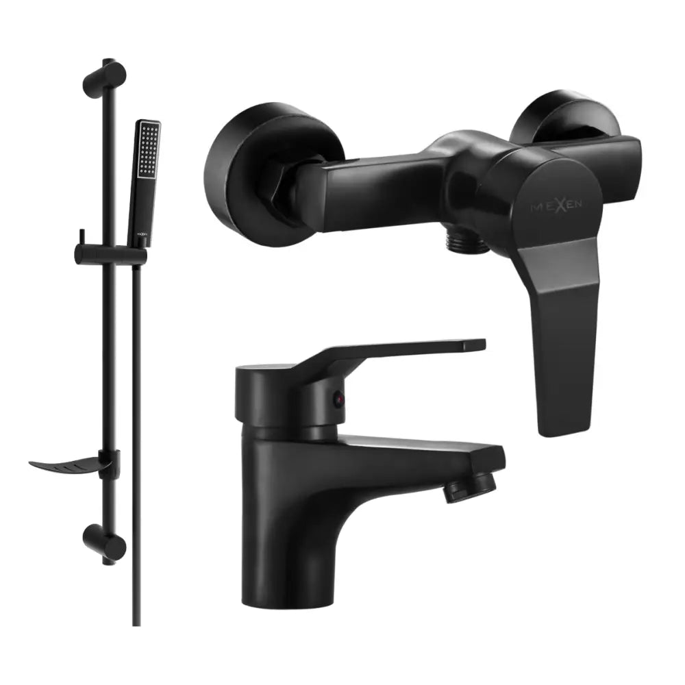 Caro Df72 Dusjsett Svart - 746604df72