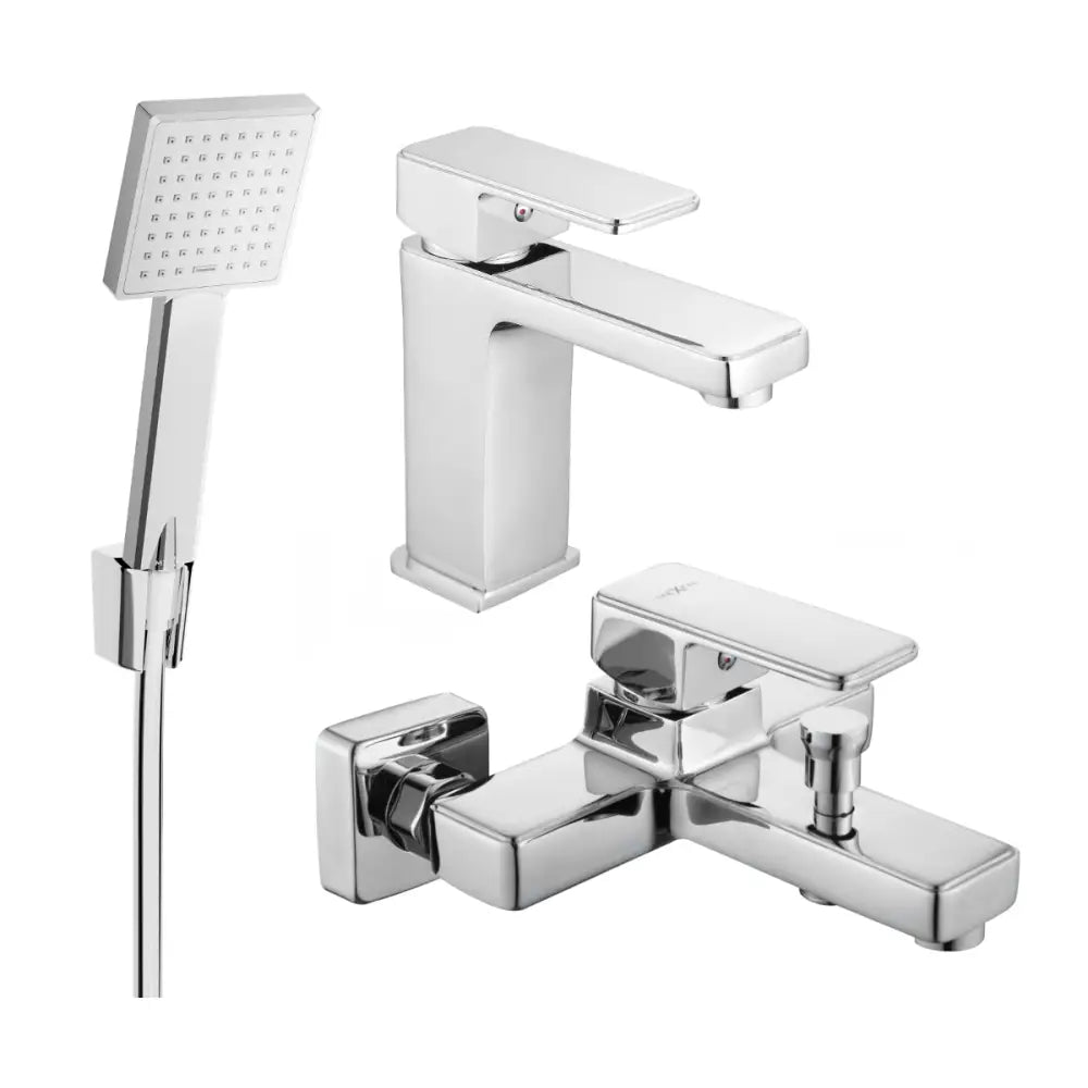 Cetus R45 Badekarpakke Krom - 744303r45