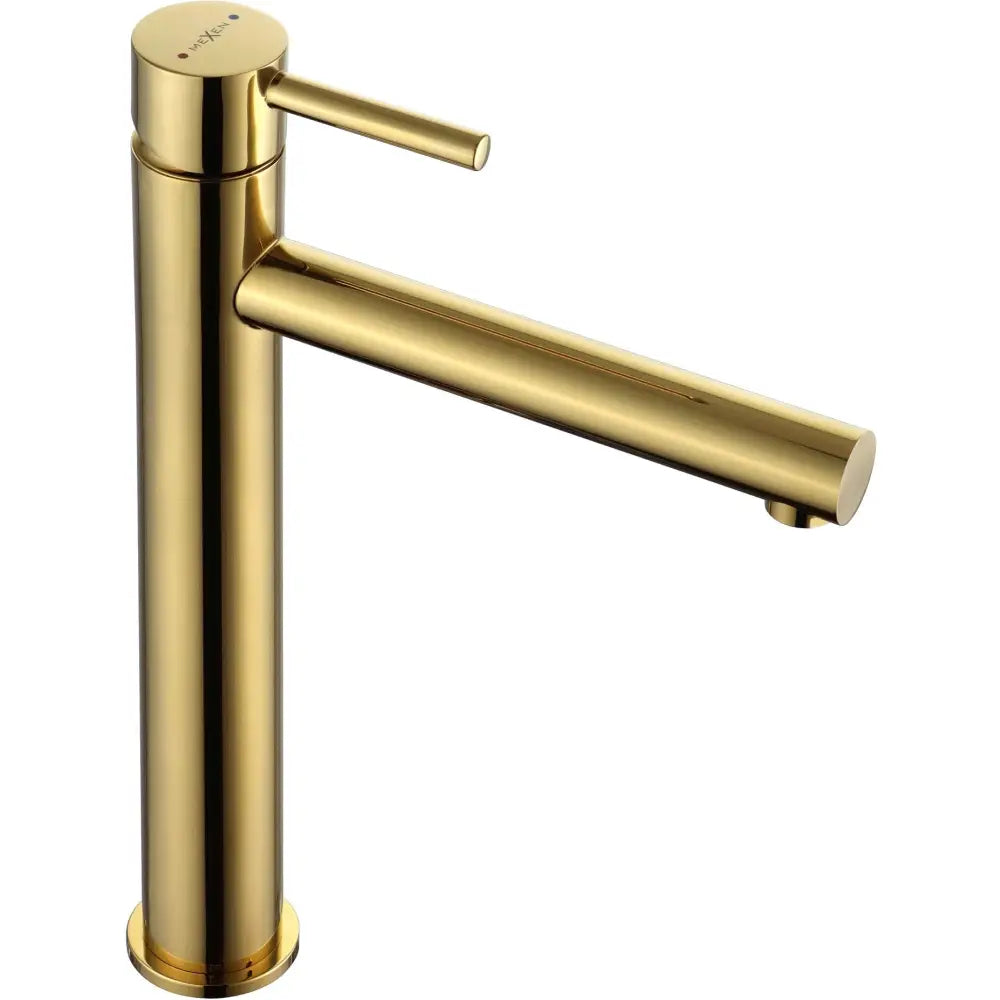 Elba Høy Servantbatteri Gull - 74110