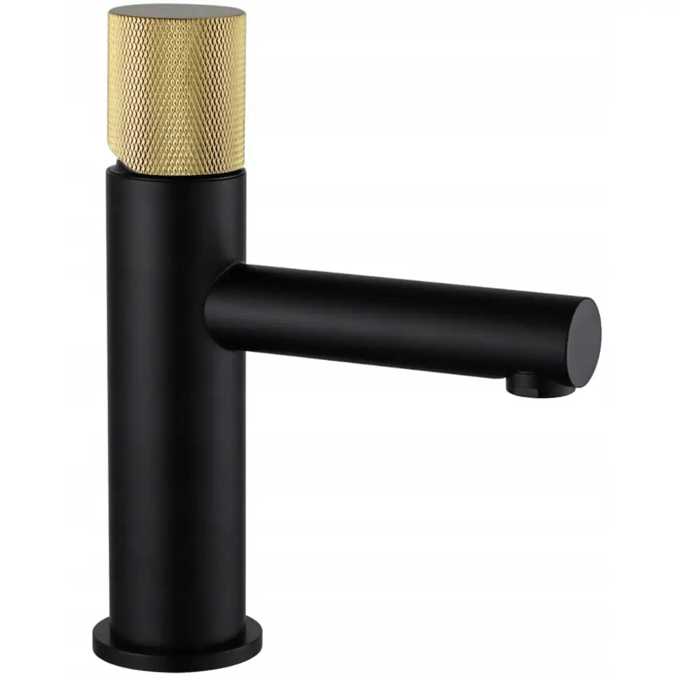 Elba One Servantbatteri Svart/gull - 74101