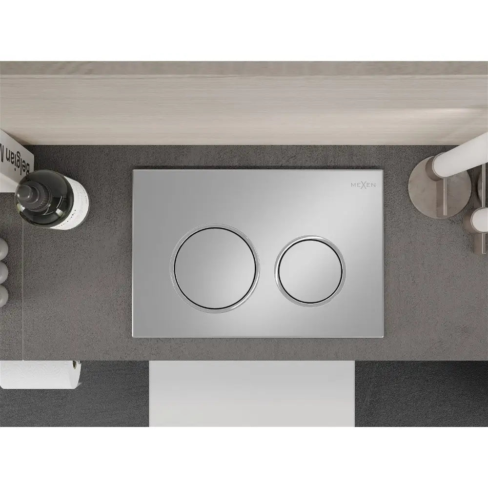 Mexen Fenix 07 XS matt krom — dimensjoner og mål